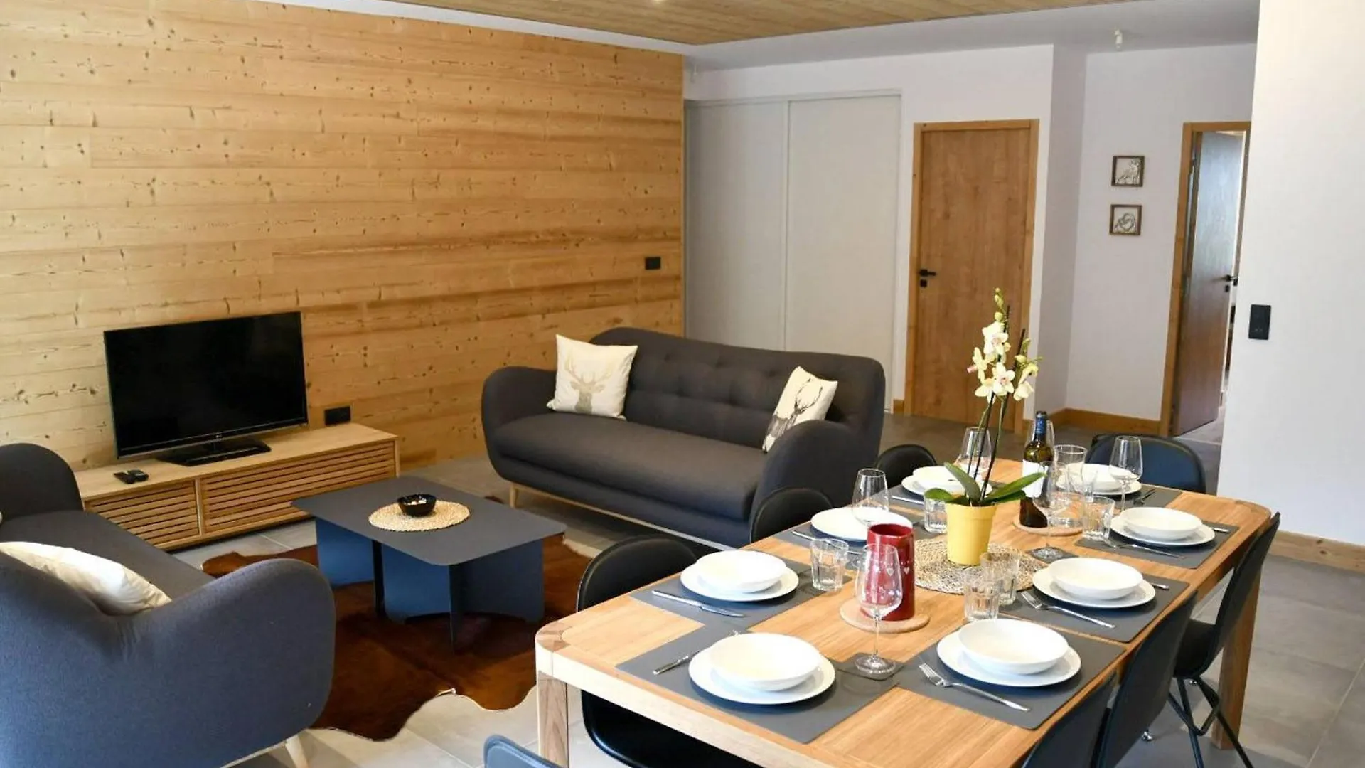 Appartement Neuf 4* Champagny - 3 Ch + Coin Montagne, Balcon Sud-Est, Parking, Wi-Fi - Fr-1-638-16 لا بلاني
